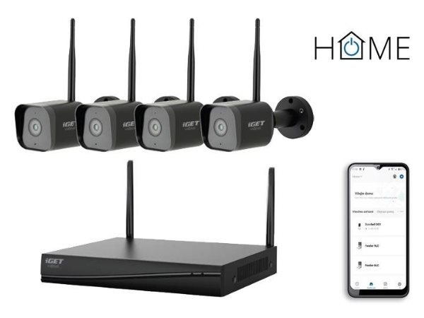 iGET HOME Wi-Fi NVR N4C4