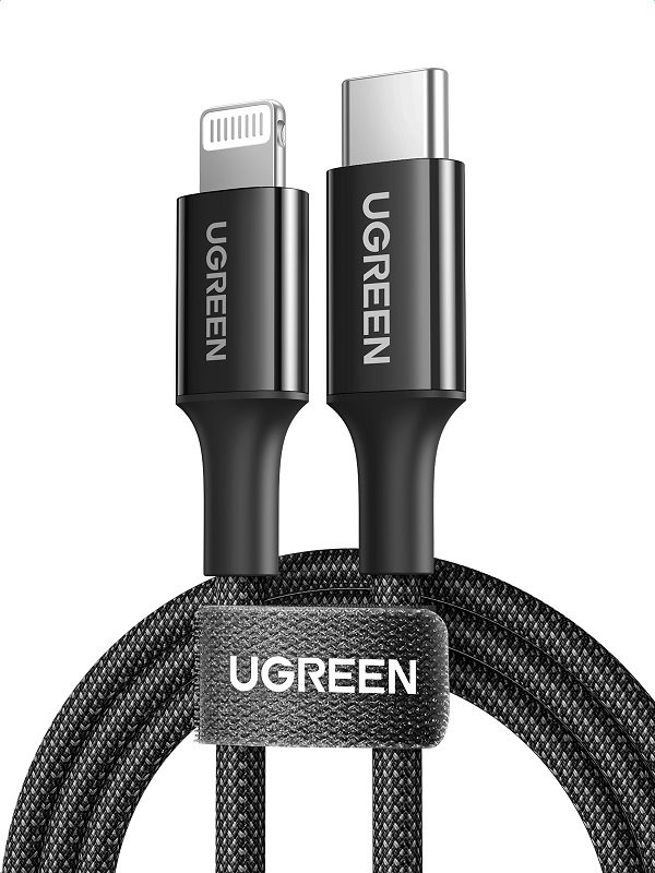 UGREEN USB-C Lightning Cable 1m (Black) UGREEN USB-C Lightning Cable 1m (Black)