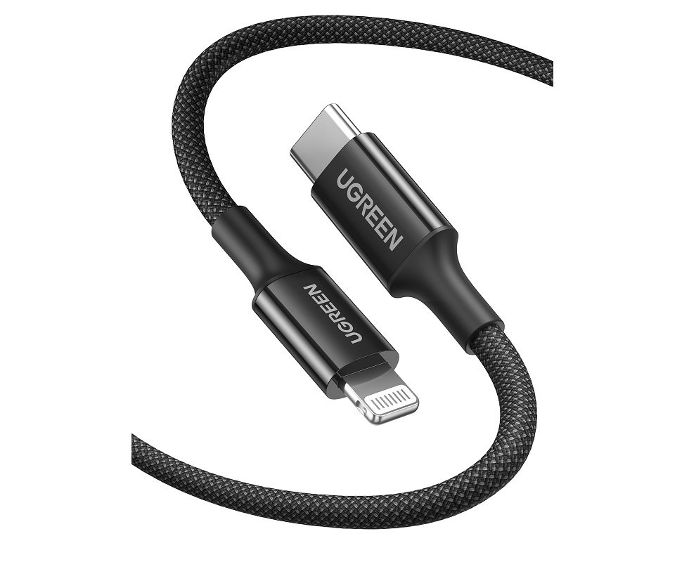 UGREEN USB-C Lightning Cable 1m (Black) UGREEN USB-C Lightning Cable 1m (Black)