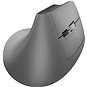 Eternico Wireless 2.4 GHz & Double Bluetooth Rechargeable Vertical Mouse MV470 szürke - Egér