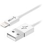 AlzaPower Core Lightning MFi (89) 0,5 méter, fehér - Adatkábel