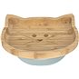 Lässig Platter Bamboo Wood Chums Cat - Tányér