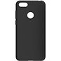 Hishell Premium Liquid Silicone Motorola Moto E6 Play fekete tok - Telefon tok