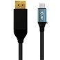 I-TEC USB-C DisplayPort video adapter 4K / 60Hz 200 cm-es kábellel - Átalakító