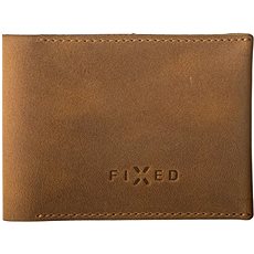 FIXED Smile Wallet okos nyomkövetővel, FIXED Smile és mozgásérzékelő, barna színű FIXED Smile Wallet okos nyomkövetővel, FIXED Smile és mozgásérzékelő, barna színű