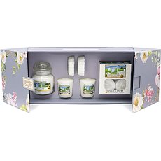 YANKEE CANDLE Garden Hideaway Set Clean Cotton YANKEE CANDLE Garden Hideaway Set Clean Cotton