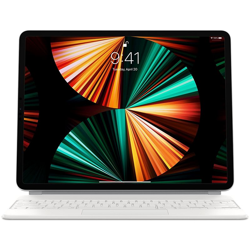 Apple Magic Keyboard iPad Pro 12.9" 2021 fehér - HU - Billentyűzet