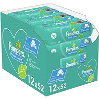 Pampers fresh clean 12x64