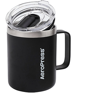 AeroPress Travel coffee mug, fekete