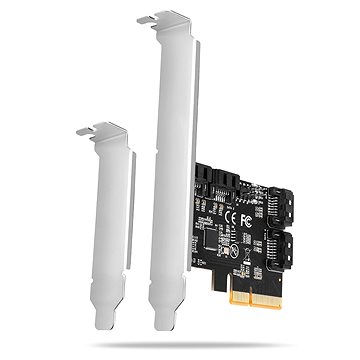 AXAGON PCES-SA4X4, 4x internal SATA 6G port, PCIe controller