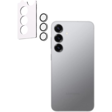 AlzaGuard Elite Lens Protector Samsung Galaxy S25+ 5G 5G kamera védő fólia - átlátszó + felhelyező keret