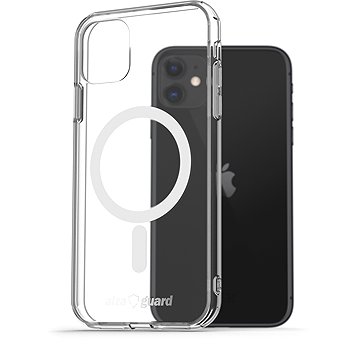 AlzaGuard Crystal Clear TPU Case Compatible with Magsafe iPhone 11 tok