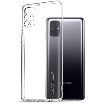 AlzaGuard Samsung Galaxy M31s készülékre, áttetsző - Telefon hátlap