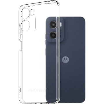 AlzaGuard Crystal Clear TPU Case Motorola Moto E15 tok