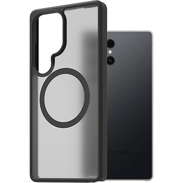 AlzaGuard Matte Case Compatible with Magsafe Samsung Galaxy S25 Ultra 5G fekete tok