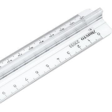 ARISTO College Prism fogantyús 30 cm-es vonalzó