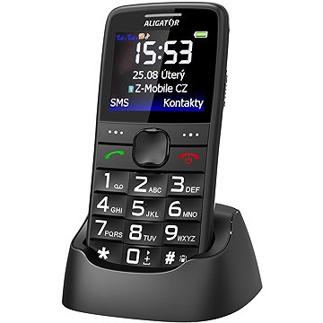 Aligator A675 Senior fekete