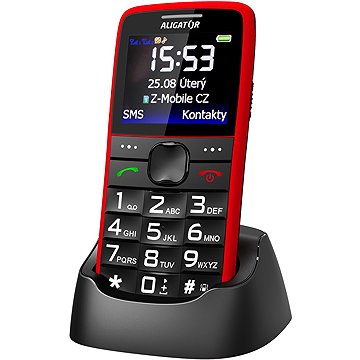 Aligator A675 Senior piros