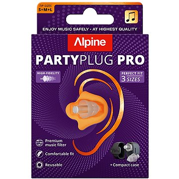 ALPINE Partyplug Pro, transparent