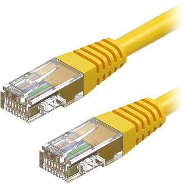 AlzaPower Patch CAT5E UTP 2m, sárga