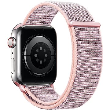 Eternico Airy Apple Watch 38mm / 40mm / 41mm - Elephant Gray and Gold edge