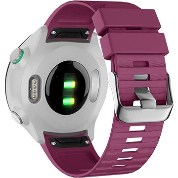 Eternico Essential Garmin Quickfit 22mm - Cherry Red