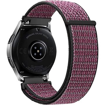 Eternico Airy Universal Quick Release 20mm - Fig Purple and Black edge
