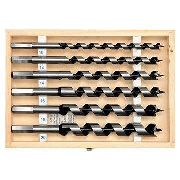 YATO Auger fafúrószár készlet, 10,12,14,16,18,20, hossz 230 mm