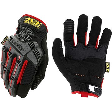 Mechanix M-Pact, fekete-piros, L méret