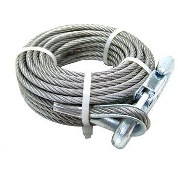 ACI Kötél kézi csörlőhöz, 6 mm / 10 m, horoggal