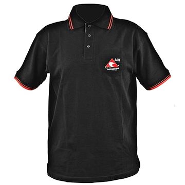 ACI Galléros póló, fekete, 220 g, L méret
