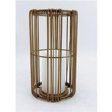 HANKO Naifaru Fringe Style napelemes lámpa, rattan