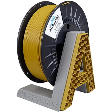 AURAPOL PLA 3D Filament, Gold Powder, 1 kg, 1,75 mm