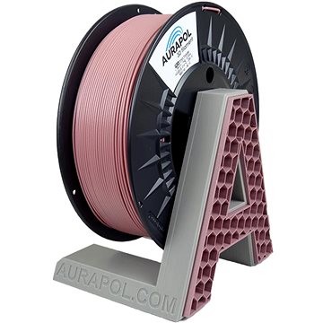 AURAPOL PLA 3D Filament, Pink Powder, 1 kg, 1,75 mm