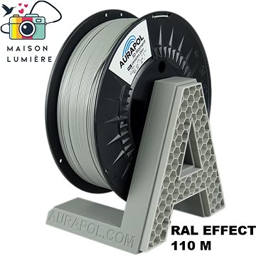AURAPOL PLA 3D Filament, Grandma Gray, 1 kg, 1,75 mm