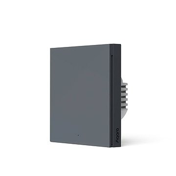 AQARA Smart Wall Switch H1 (With Neutral, Single Rocker), szürke