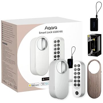 AQARA Smart Lock U200 Kit (EL-D02DS), fehér