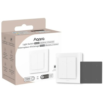 AQARA Light Switch H2 EU 4 Buttons, 2 Channels (WS-K08D)