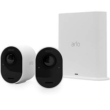 Arlo Ultra 2 Outdoor Security Camera, fehér, 2 db