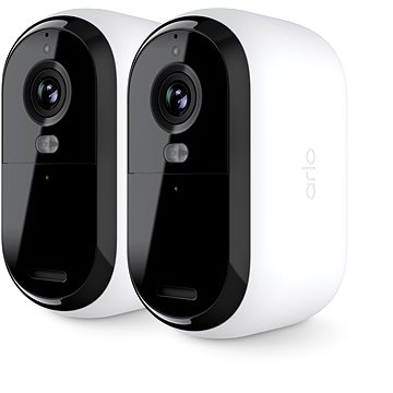 Arlo Essential Gen.2 2K Outdoor Security Camera, 2db, fehér