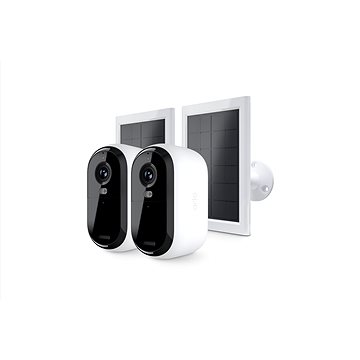 Arlo Essential Gen.2 Bundle 2K Outdoor Security Camera, 2 + 2, fehér