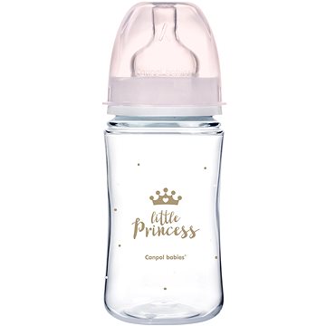 Canpol babies ROYAL BABY 240 ml rózsaszín