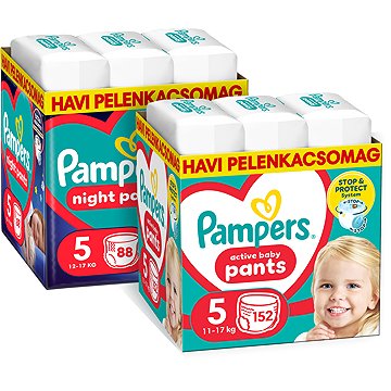 Pampers Pants 5 (152 db) + Night Pants 5 (88 db)