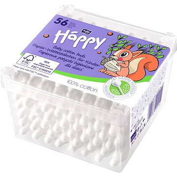 Bella Baby Happy higiénikus fültisztító pálcika 56 db