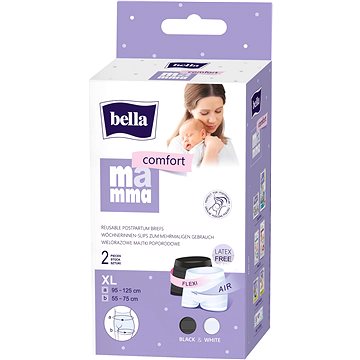 BELLA Mamma Comfort szülés utáni bugyi, XL, 2 darab