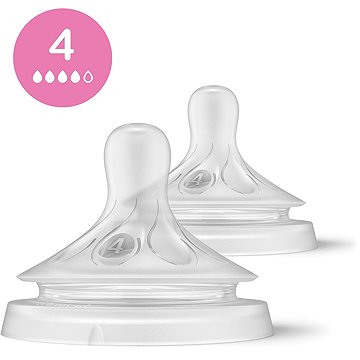 Philips AVENT Natural Response 4 közepes folyáserősségű 3m+, 2 db