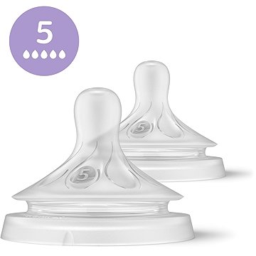 Philips AVENT Natural Response 5 gyors folyáserősségű 6m+, 2 db