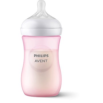 Philips AVENT Natural Response 260 ml, 1 m+, rózsaszín