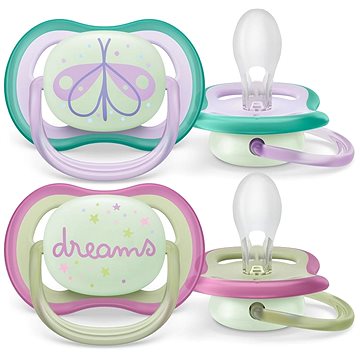 Philips AVENT Ultra Air Nighttime 0-6 m kislány, 2 db
