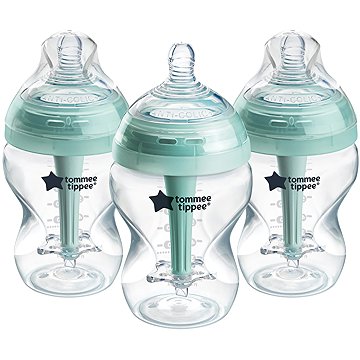 Tommee Tippee Anti-Colic Advanced Etetőcumi, 260 ml, 3 db